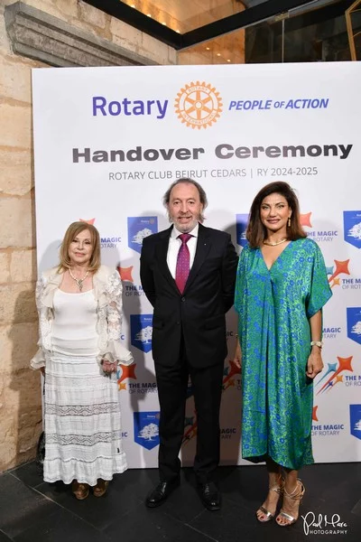 Rodolphe Melki: President of the Rotary Club of Beirut Cedars